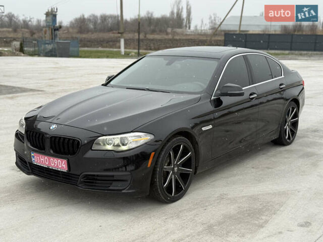 Черный БМВ 5 Серия, объемом двигателя 2 л и пробегом 160 тыс. км за 15500 $, фото 1 на Automoto.ua