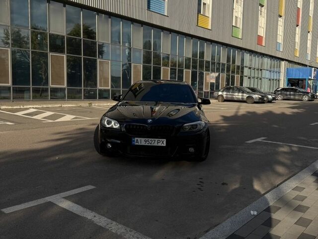 Чорний БМВ 5 Серія, об'ємом двигуна 2 л та пробігом 141 тис. км за 13900 $, фото 1 на Automoto.ua