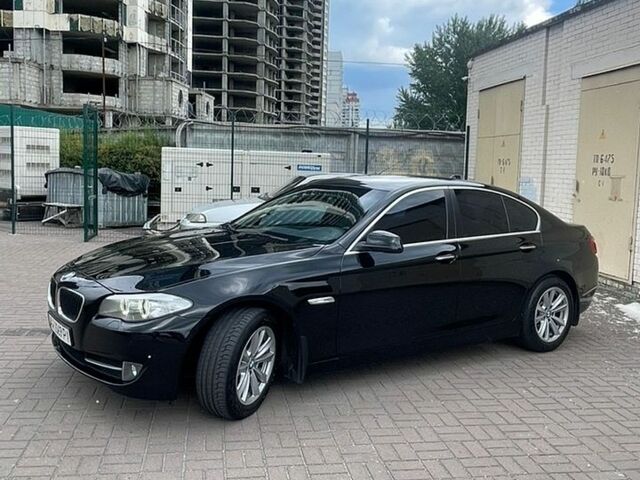 Черный БМВ 5 Серия, объемом двигателя 2 л и пробегом 200 тыс. км за 12900 $, фото 1 на Automoto.ua