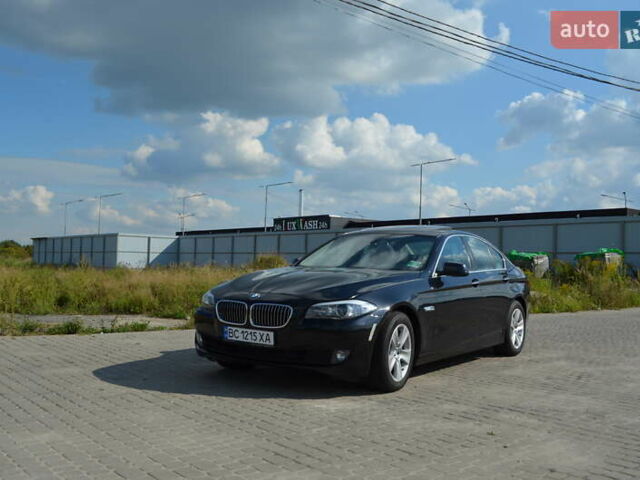 Чорний БМВ 5 Серія, об'ємом двигуна 2 л та пробігом 174 тис. км за 12499 $, фото 1 на Automoto.ua