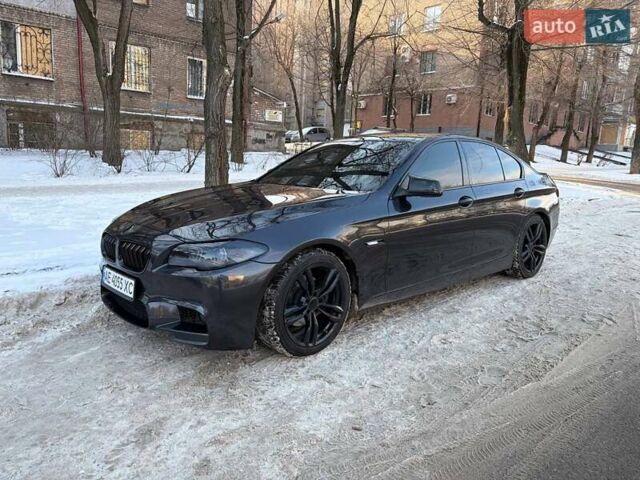 Черный БМВ 5 Серия, объемом двигателя 2 л и пробегом 211 тыс. км за 14999 $, фото 1 на Automoto.ua