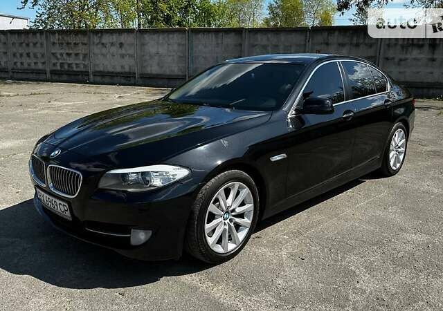 Черный БМВ 5 Серия, объемом двигателя 2 л и пробегом 151 тыс. км за 17900 $, фото 1 на Automoto.ua