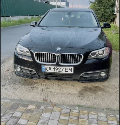 Чорний БМВ 5 Серія, об'ємом двигуна 2 л та пробігом 188 тис. км за 15000 $, фото 1 на Automoto.ua