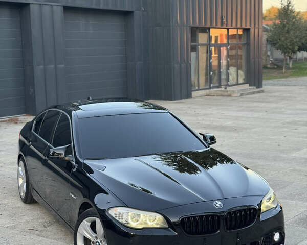 Чорний БМВ 5 Серія, об'ємом двигуна 2 л та пробігом 350 тис. км за 14600 $, фото 1 на Automoto.ua