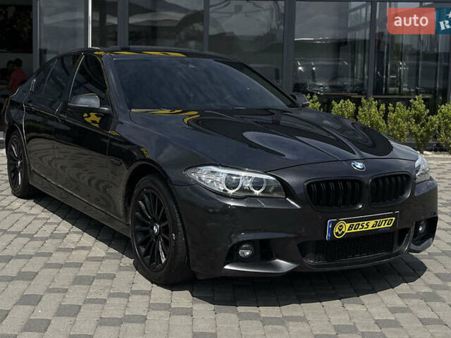 Черный БМВ 5 Серия, объемом двигателя 2 л и пробегом 260 тыс. км за 18500 $, фото 1 на Automoto.ua