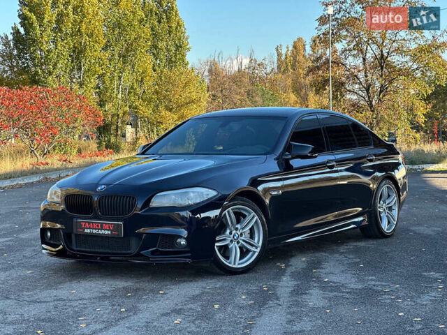 БМВ 5 Серия 2013 в Днепре (Днепропетровске) на Automoto.ua Черный БМВ 5 Серия, объемом двигателя 4.4 л и пробегом 115 тыс. км за 17999 $, фото 1 на Automoto.ua