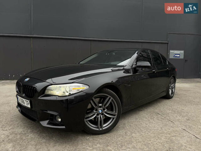 Черный БМВ 5 Серия, объемом двигателя 3 л и пробегом 200 тыс. км за 18950 $, фото 1 на Automoto.ua