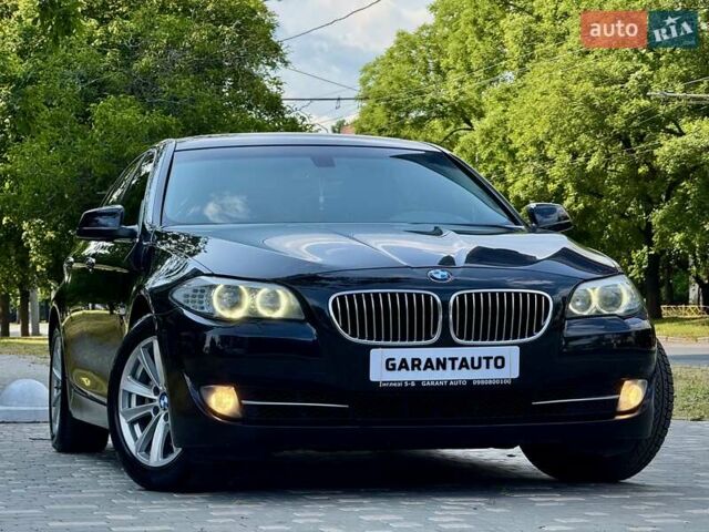 Чорний БМВ 5 Серія, об'ємом двигуна 2 л та пробігом 224 тис. км за 12300 $, фото 1 на Automoto.ua