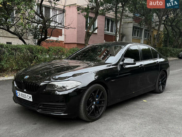Черный БМВ 5 Серия, объемом двигателя 2 л и пробегом 170 тыс. км за 15800 $, фото 1 на Automoto.ua