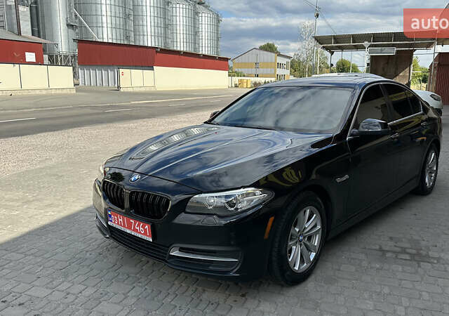 Чорний БМВ 5 Серія, об'ємом двигуна 2 л та пробігом 265 тис. км за 11800 $, фото 1 на Automoto.ua