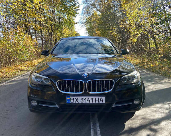 Чорний БМВ 5 Серія, об'ємом двигуна 2 л та пробігом 198 тис. км за 13000 $, фото 1 на Automoto.ua