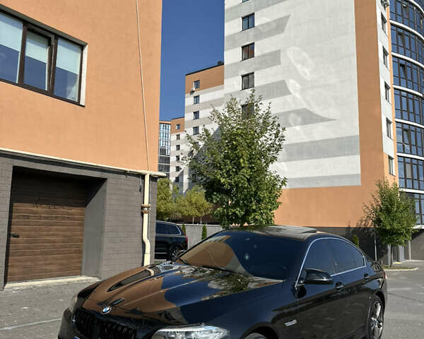Черный БМВ 5 Серия, объемом двигателя 2 л и пробегом 214 тыс. км за 14500 $, фото 1 на Automoto.ua