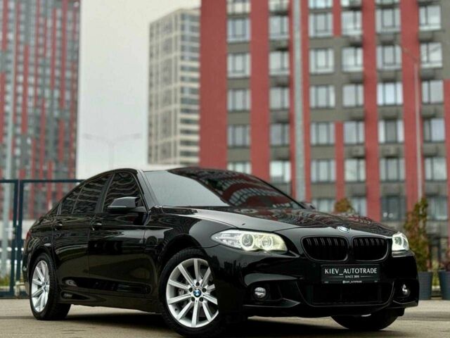 Черный БМВ 5 Серия, объемом двигателя 3 л и пробегом 178 тыс. км за 15500 $, фото 1 на Automoto.ua