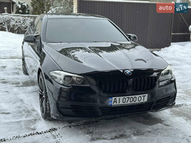 Чорний БМВ 5 Серія, об'ємом двигуна 2 л та пробігом 207 тис. км за 15500 $, фото 1 на Automoto.ua