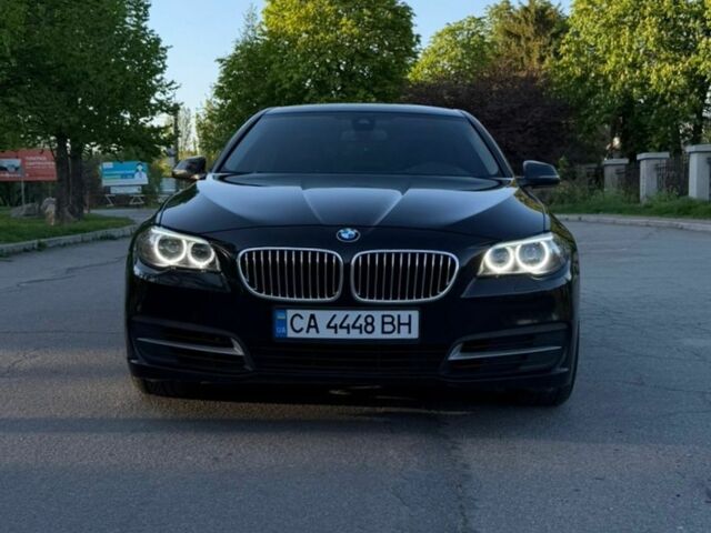 Чорний БМВ 5 Серія, об'ємом двигуна 2 л та пробігом 273 тис. км за 14900 $, фото 1 на Automoto.ua