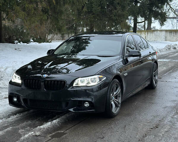Черный БМВ 5 Серия, объемом двигателя 2 л и пробегом 152 тыс. км за 15300 $, фото 1 на Automoto.ua