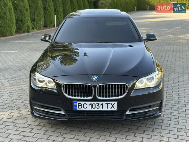 Чорний БМВ 5 Серія, об'ємом двигуна 2 л та пробігом 176 тис. км за 13700 $, фото 1 на Automoto.ua