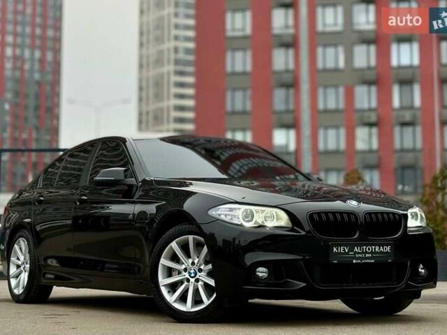 Черный БМВ 5 Серия, объемом двигателя 3 л и пробегом 178 тыс. км за 15500 $, фото 1 на Automoto.ua