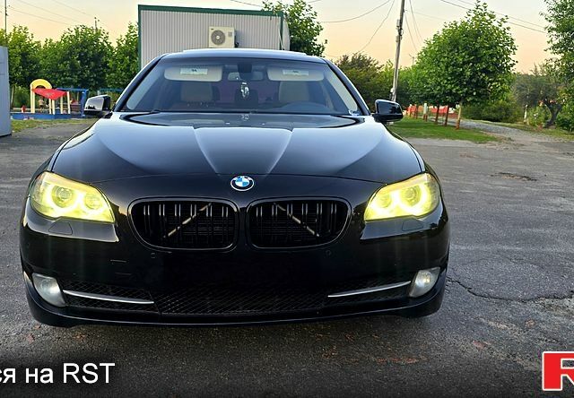 Черный БМВ 5 Серия, объемом двигателя 2 л и пробегом 174 тыс. км за 14000 $, фото 1 на Automoto.ua