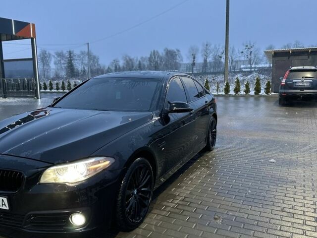 Чорний БМВ 5 Серія, об'ємом двигуна 2 л та пробігом 158 тис. км за 13400 $, фото 1 на Automoto.ua