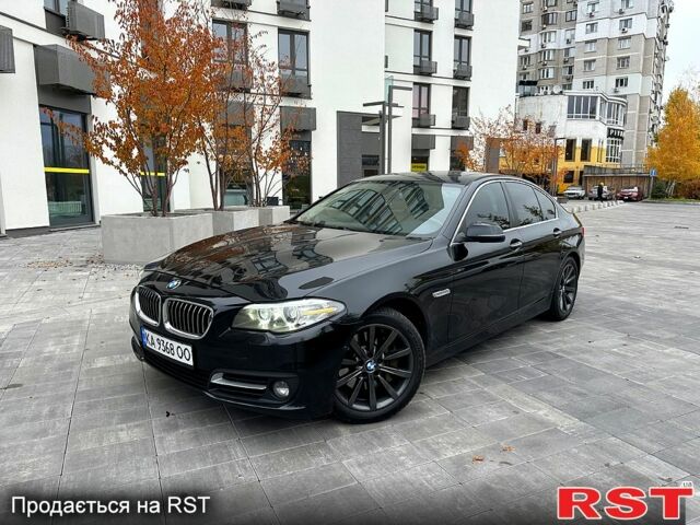 Черный БМВ 5 Серия, объемом двигателя 3 л и пробегом 200 тыс. км за 14900 $, фото 1 на Automoto.ua