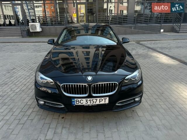Черный БМВ 5 Серия, объемом двигателя 2 л и пробегом 294 тыс. км за 16999 $, фото 1 на Automoto.ua