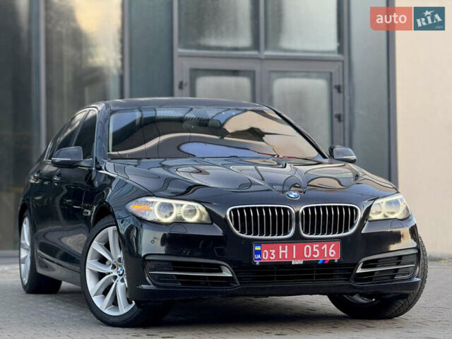 Чорний БМВ 5 Серія, об'ємом двигуна 2 л та пробігом 188 тис. км за 15499 $, фото 1 на Automoto.ua