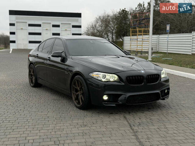 Черный БМВ 5 Серия, объемом двигателя 3 л и пробегом 174 тыс. км за 19000 $, фото 1 на Automoto.ua