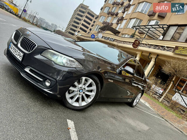 Чорний БМВ 5 Серія, об'ємом двигуна 2 л та пробігом 177 тис. км за 17299 $, фото 1 на Automoto.ua