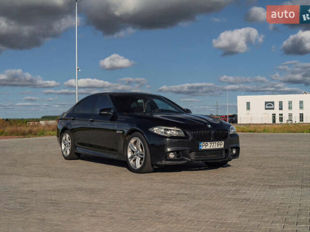Чорний БМВ 5 Серія, об'ємом двигуна 2.99 л та пробігом 320 тис. км за 19500 $, фото 1 на Automoto.ua