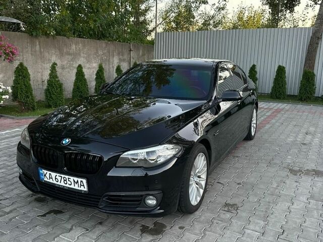 Чорний БМВ 5 Серія, об'ємом двигуна 2 л та пробігом 242 тис. км за 17900 $, фото 1 на Automoto.ua
