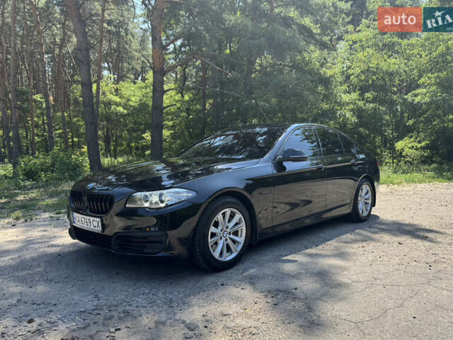 Чорний БМВ 5 Серія, об'ємом двигуна 2 л та пробігом 242 тис. км за 19500 $, фото 1 на Automoto.ua