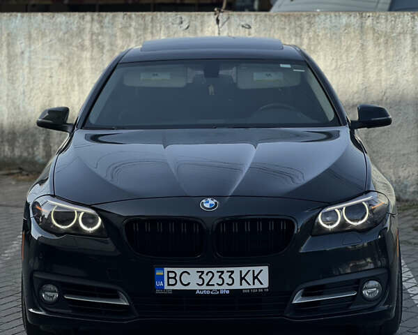 Черный БМВ 5 Серия, объемом двигателя 2 л и пробегом 215 тыс. км за 9499 $, фото 1 на Automoto.ua