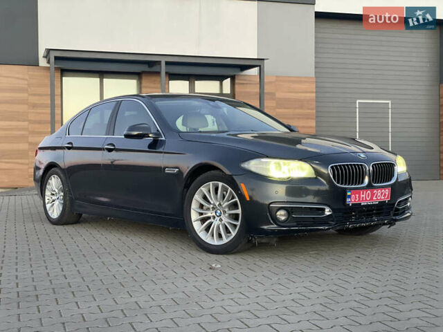 Черный БМВ 5 Серия, объемом двигателя 2 л и пробегом 212 тыс. км за 12700 $, фото 1 на Automoto.ua