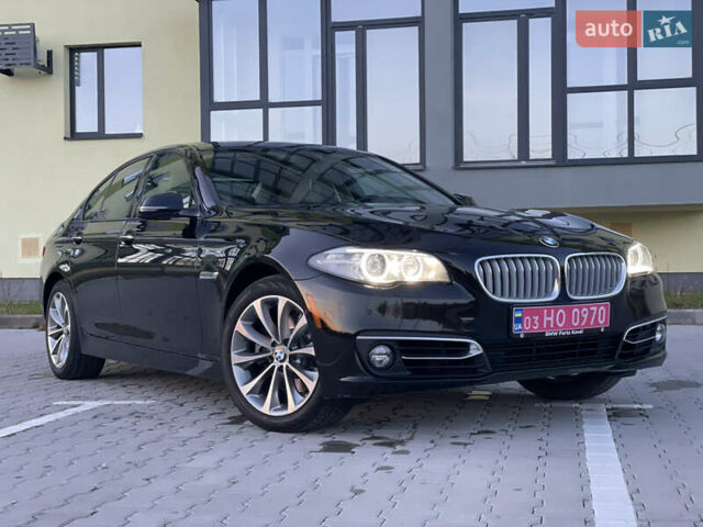 Чорний БМВ 5 Серія, об'ємом двигуна 2 л та пробігом 97 тис. км за 14200 $, фото 1 на Automoto.ua