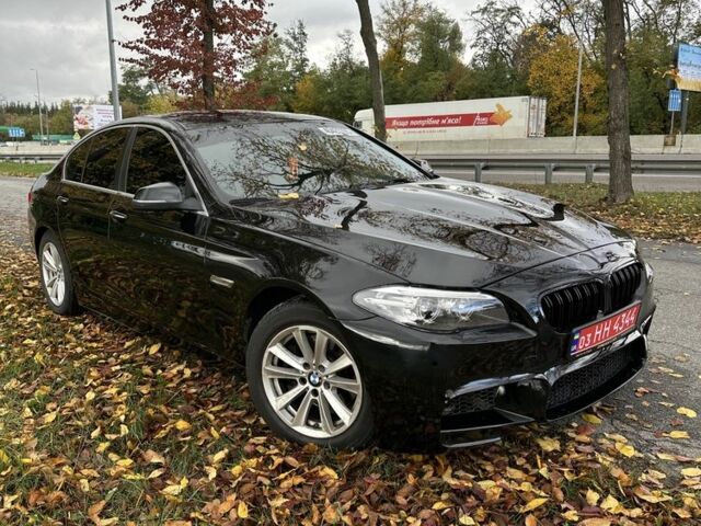 Чорний БМВ 5 Серія, об'ємом двигуна 2 л та пробігом 214 тис. км за 12000 $, фото 1 на Automoto.ua