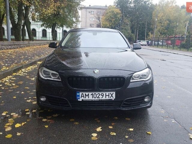 Чорний БМВ 5 Серія, об'ємом двигуна 2.99 л та пробігом 228 тис. км за 18900 $, фото 1 на Automoto.ua