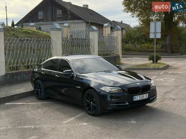 Чорний БМВ 5 Серія, об'ємом двигуна 2 л та пробігом 263 тис. км за 12500 $, фото 1 на Automoto.ua
