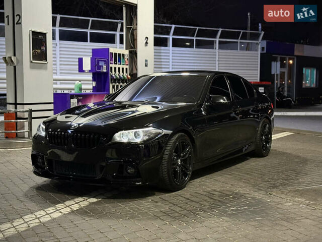 Чорний БМВ 5 Серія, об'ємом двигуна 3 л та пробігом 206 тис. км за 22000 $, фото 1 на Automoto.ua