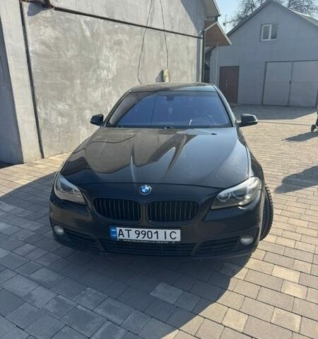 Чорний БМВ 5 Серія, об'ємом двигуна 2 л та пробігом 250 тис. км за 14499 $, фото 1 на Automoto.ua