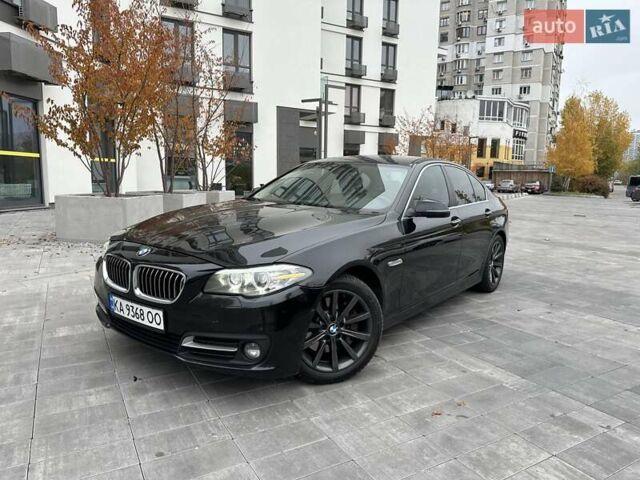 Черный БМВ 5 Серия, объемом двигателя 3 л и пробегом 200 тыс. км за 15999 $, фото 1 на Automoto.ua