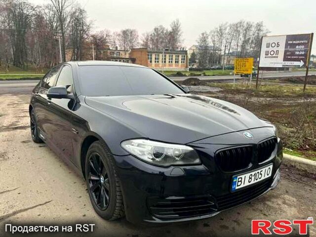 Черный БМВ 5 Серия, объемом двигателя 2 л и пробегом 230 тыс. км за 16100 $, фото 1 на Automoto.ua