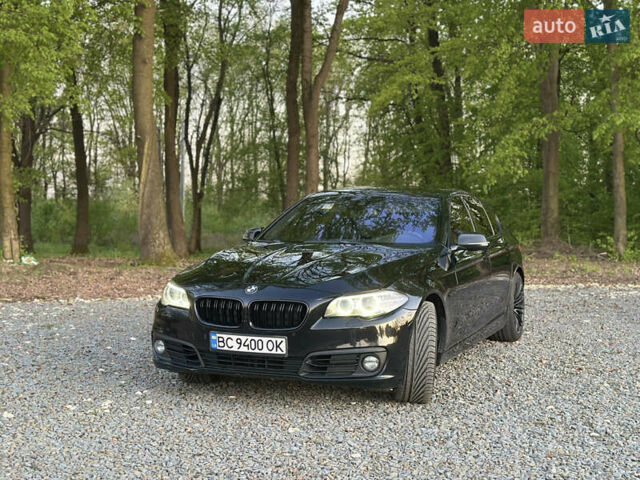 Чорний БМВ 5 Серія, об'ємом двигуна 2 л та пробігом 270 тис. км за 17000 $, фото 1 на Automoto.ua