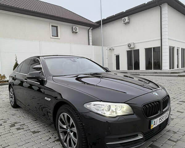 Чорний БМВ 5 Серія, об'ємом двигуна 2 л та пробігом 367 тис. км за 16000 $, фото 1 на Automoto.ua