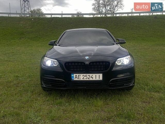 Черный БМВ 5 Серия, объемом двигателя 2 л и пробегом 211 тыс. км за 14900 $, фото 1 на Automoto.ua