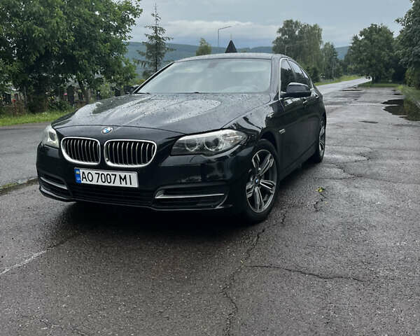 Чорний БМВ 5 Серія, об'ємом двигуна 2 л та пробігом 264 тис. км за 14499 $, фото 1 на Automoto.ua