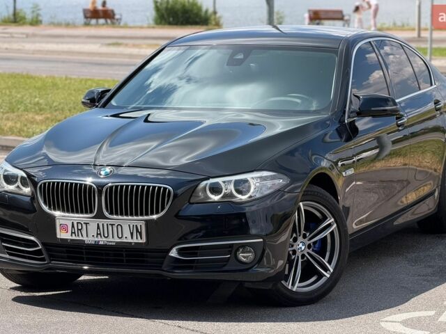 Чорний БМВ 5 Серія, об'ємом двигуна 2 л та пробігом 245 тис. км за 17500 $, фото 1 на Automoto.ua