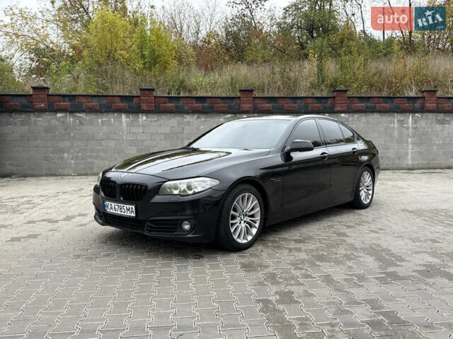 Чорний БМВ 5 Серія, об'ємом двигуна 2 л та пробігом 230 тис. км за 16800 $, фото 1 на Automoto.ua