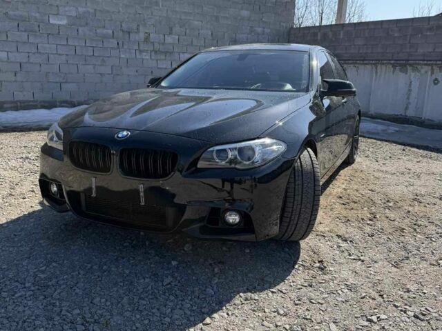 Чорний БМВ 5 Серія, об'ємом двигуна 3 л та пробігом 156 тис. км за 15500 $, фото 1 на Automoto.ua