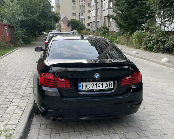 Чорний БМВ 5 Серія, об'ємом двигуна 2 л та пробігом 155 тис. км за 14000 $, фото 1 на Automoto.ua